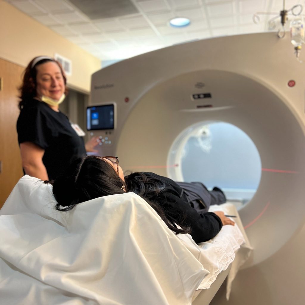 low dose CT Scans are a way of identifying the potential existence of lung cancer at an early stage - Medina Memorial Hospital radiology department.